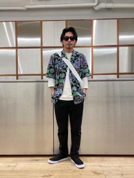 京都くんさん（メンズ・172cm）の春コーディネート