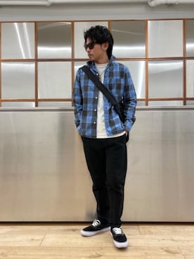 京都くんさん（メンズ・172cm）の春コーディネート