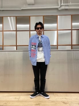 京都くんさん（メンズ・172cm）の春コーディネート