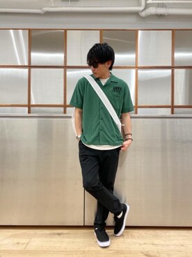 京都くんさん（メンズ・172cm）の春コーディネート