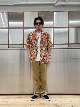 京都くんさん（メンズ・172cm）の春コーディネート