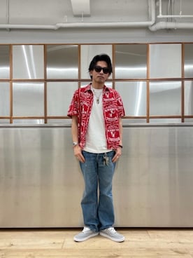 京都くんさん(メンズ・172cm)の春コーディネート