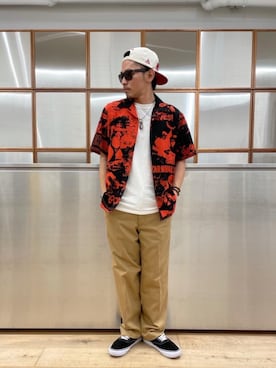 京都くんさん（メンズ・172cm）の春コーディネート