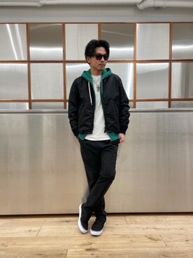 京都くんさん（メンズ・172cm）の春コーディネート