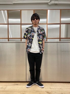 京都くんさん(メンズ・172cm)の春コーディネート