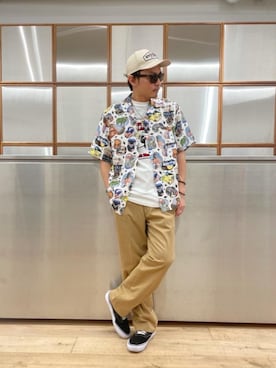 京都くんさん（メンズ・172cm）の夏コーディネート