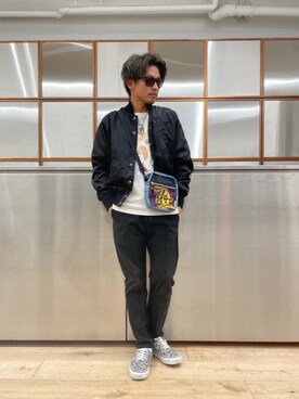 京都くんさん（メンズ・172cm）の夏コーディネート