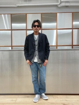 京都くんさん（メンズ・172cm）の夏コーディネート