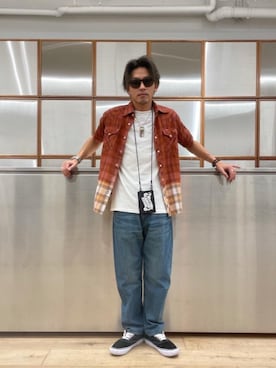 「90'sコーデ」｜「アイテム（財布/小物）」を使った、京都くんさん（メンズ・172cm）の夏コーディネート