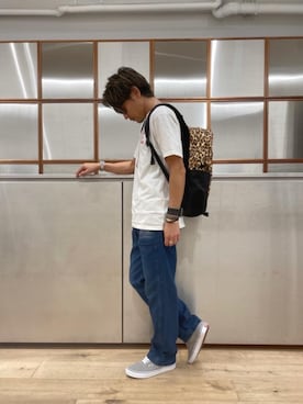「レオパードコーデ」｜京都くんさん（メンズ・172cm）の秋コーディネート