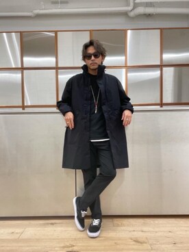 「90'sコーデ」｜「アイテム（その他アウター）」を使った、京都くんさん（メンズ・172cm）の秋コーディネート