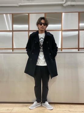 「90'sコーデ」｜「アイテム（その他アウター）」を使った、京都くんさん（メンズ・172cm）の秋コーディネート