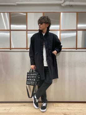 「90'sコーデ」｜「アイテム（その他アウター）」を使った、京都くんさん（メンズ・172cm）の秋コーディネート