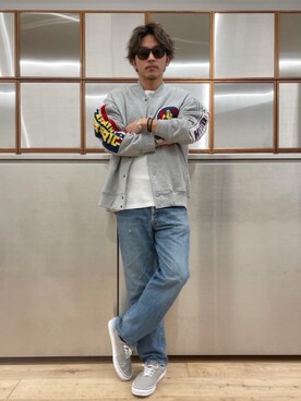 「90'sコーデ」｜「アイテム（その他アウター）」を使った、京都くんさん（メンズ・172cm）の秋コーディネート