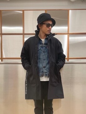 「90'sコーデ」｜「アイテム（その他アウター）」を使った、京都くんさん（メンズ・172cm）の秋コーディネート