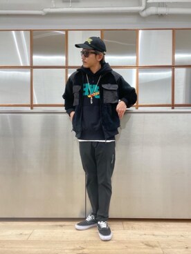 「90'sコーデ」｜「アイテム（その他アウター）」を使った、京都くんさん（メンズ・172cm）の秋コーディネート