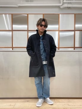「90'sコーデ」｜「アイテム（その他アウター）」を使った、京都くんさん（メンズ・172cm）の秋コーディネート