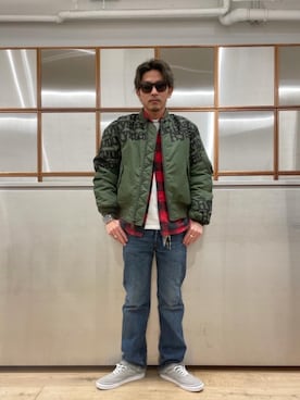 HYSTERIC GLAMOUR(ヒステリックグラマー)のMA-1を使った人気 ...