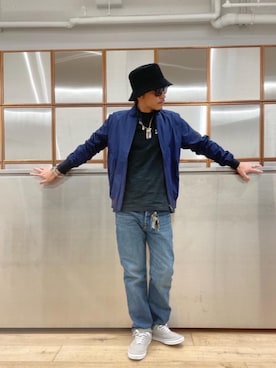 京都くんさん（メンズ・172cm）の冬コーディネート