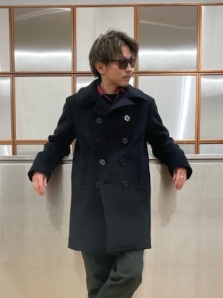 ヒステリックグラマー　フード付き ミリタリー　コート ロング丈 メンズ HYSTERIC GLAMOUR（ヒステリックグラマー）の「ラグランスリーブ