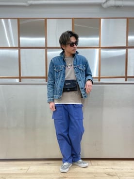 京都くんさん(メンズ・172cm)の冬コーディネート