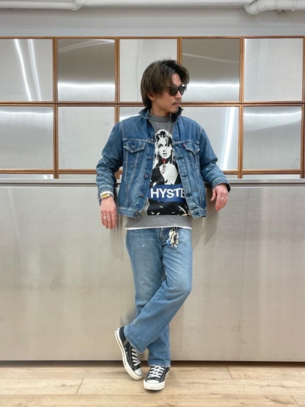 HYSTERIC GLAMOUR（ヒステリックグラマー）の「BLACK LEATHER