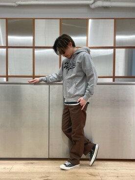 京都くんさん(メンズ・172cm)の春コーディネート