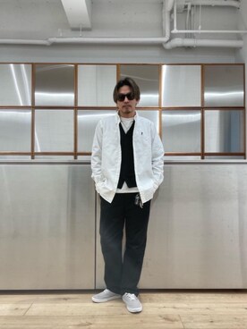 京都くんさん（メンズ・172cm）の春コーディネート