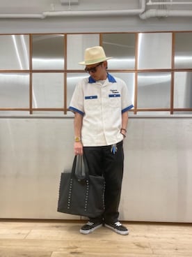 京都くんさん（メンズ・172cm）の春コーディネート