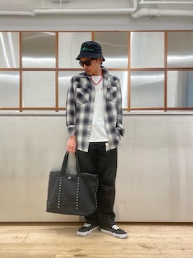 京都くんさん（メンズ・172cm）の春コーディネート