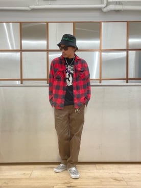 京都くんさん（メンズ・172cm）の春コーディネート