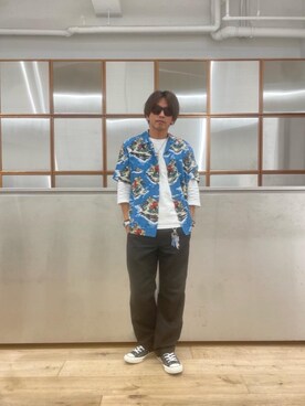 京都くんさん（メンズ・172cm）の夏コーディネート