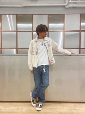 「90'sコーデ」｜「アイテム（ジャケット/アウター）」を使った、京都くんさん（メンズ・172cm）の夏コーディネート