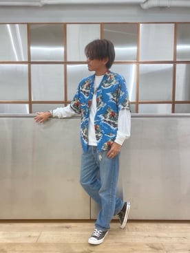 京都くんさん（メンズ・172cm）の夏コーディネート