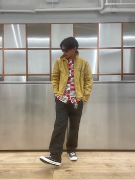 「90'sコーデ」｜京都くんさん（メンズ・172cm）の秋コーディネート