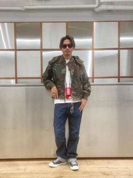 「90'sコーデ」｜京都くんさん（メンズ・172cm）の秋コーディネート