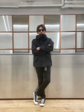 「スキニー」｜「アイテム（その他アウター）」を使った、京都くんさん（メンズ・172cm）の秋コーディネート