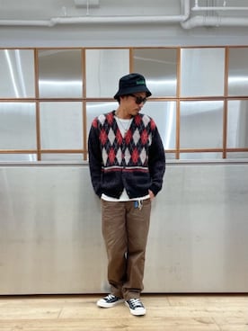 京都くんさん（メンズ・172cm）の秋コーディネート