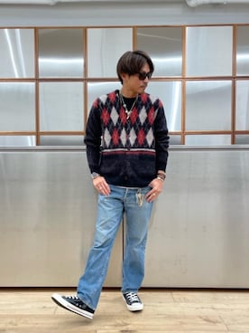 京都くんさん（メンズ・172cm）の秋コーディネート