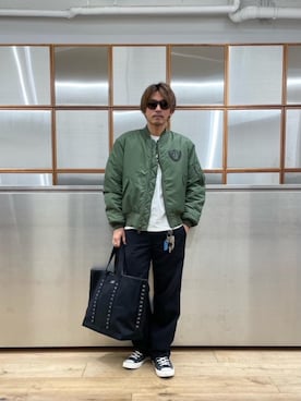 京都くんさん（メンズ・172cm）の秋コーディネート