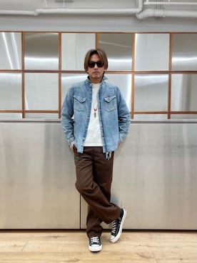 京都くんさん（メンズ・172cm）の秋コーディネート