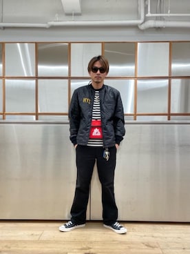 京都くんさん（メンズ・172cm）の冬コーディネート