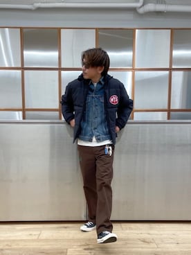 京都くんさん（メンズ・172cm）の冬コーディネート