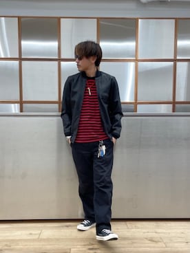 京都くんさん(メンズ・172cm)の冬コーディネート