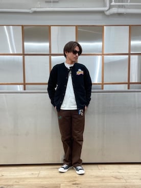 京都くんさん(メンズ・172cm)の冬コーディネート