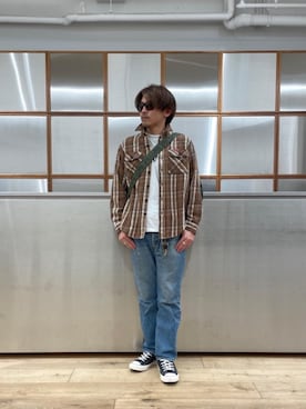 京都くんさん（メンズ・172cm）の冬コーディネート