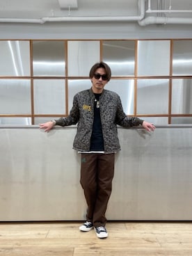 「パーテックス」｜京都くんさん（メンズ・172cm）の冬コーディネート
