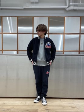 「らふこーで」｜「アイテム（その他アウター）」を使った、京都くんさん（メンズ・172cm）の冬コーディネート