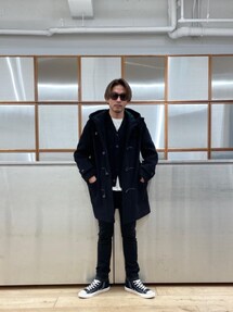 ヒステリックグラマー✖️London Tradition ダッフルコート グレー HYSTERIC GLAMOUR（ヒステリックグラマー）の「LONDON TRADITION