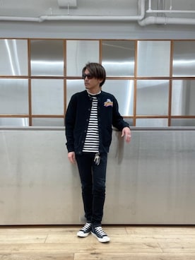 京都くんさん(メンズ・172cm)の冬コーディネート